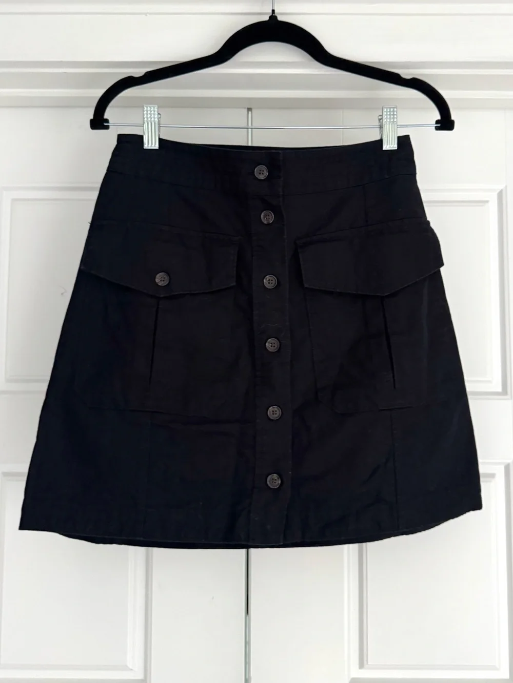 Banana Republic Utility Linen Cotton Mini Skirt - size 2